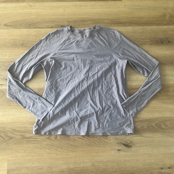 Lululemon Long Sleeve Rashguard – Light Purple Size M (Fits Like L)EUC